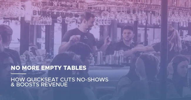No More Empty Tables – How QuickSeat Cuts No-Shows & Boosts Revenue Restaurant manager using QuickSeat reservation system to reduce no-shows and keep tables full, improving revenue performance