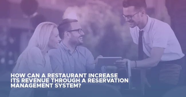 How Can a Restaurant & Bar Reservation System Increase Its Revenue? Restaurant and bar staff using QuickSeat reservation system to manage tables efficiently and increase revenue through better seating utilization