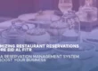 Restaurant team using QuickSeat reservation management system to handle Eid Al Fitr bookings efficiently and increase reservations